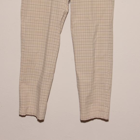 Vintage Y2K Plaid Dockers Size 12 Cotton blend Tapered leg - Picture 4 of 8